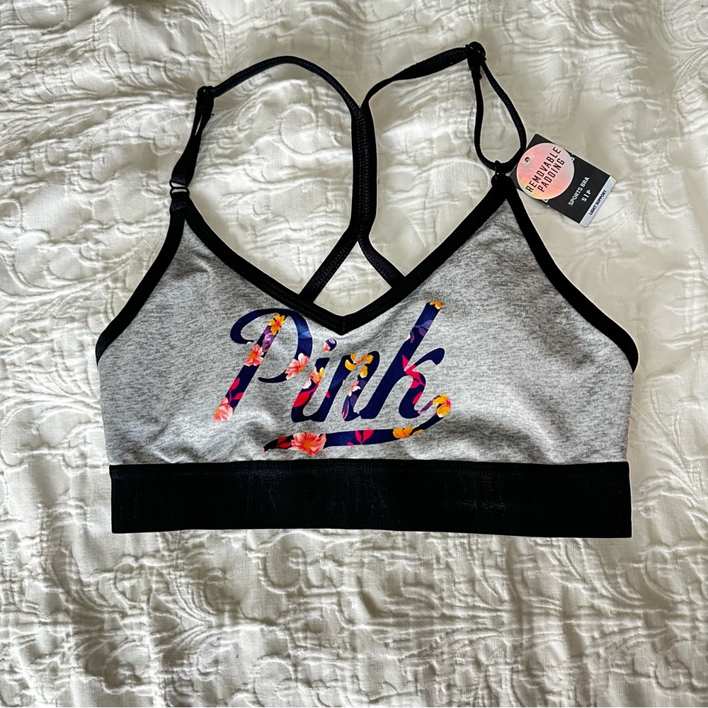 Victoria’s Secret pink sports bra